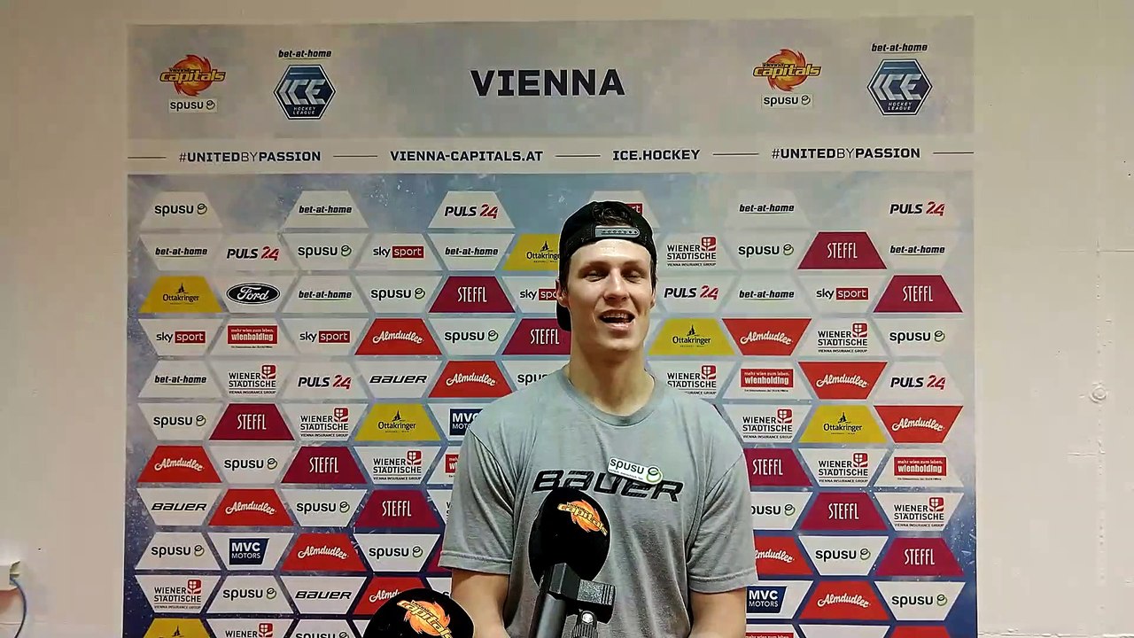 Marco Richter nach dem Spiel gegen den VSV