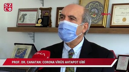 Prof.Dr.Canatan: Corona virüs ahtapot gibi