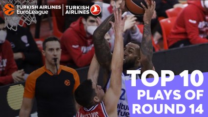 Turkish Airlines EuroLeague Regular Season Round 14 Top 10 Plays
