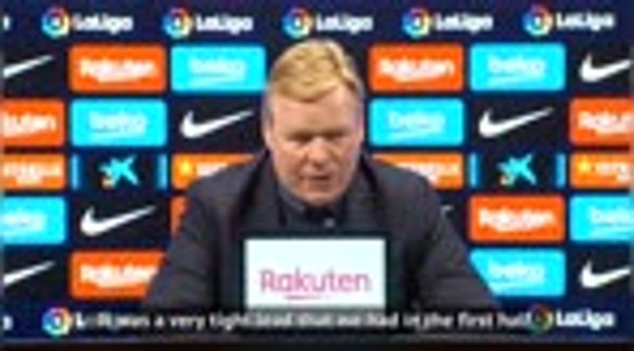 Koeman hails win over 'great' Sociedad