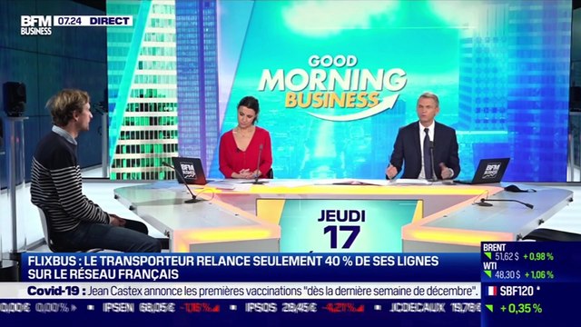 Yvan Lefranc-Morin (FlixBus France) : FlixBus rouvre ses lignes en France - 17/12