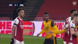 HIGHLIGHTS _ Arsenal vs Wolves (1-2) _ Premier League
