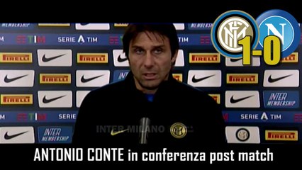 Download Video: INTER-NAPOLI 1-0: ANTONIO CONTE IN CONFERENZA STAMPA POST-MATCH