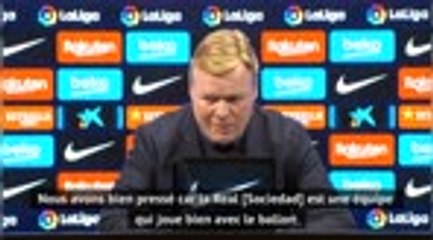 19e j. - Koeman : "Une très bonne première mi-temps dans tous les domaines"