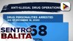 68 drug suspects, arestado sa loob ng dalawang araw