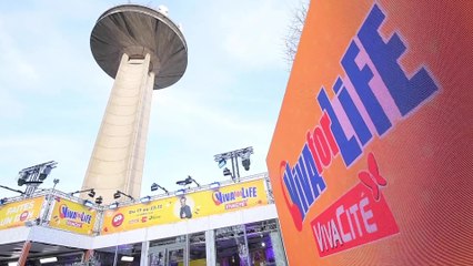 Viva for Life s'installe au pied de la RTBF