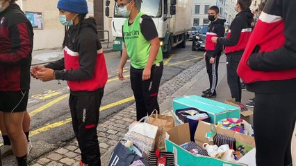 LOU Attitude x Armée du Salut - L'initiative des U14