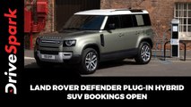 Land Rover Defender Plug-In Hybrid SUV Bookings Open