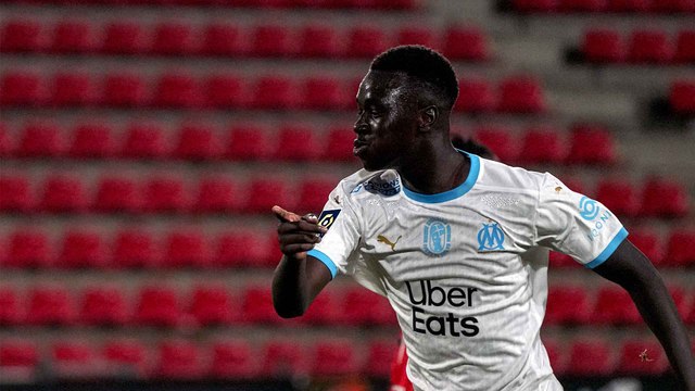 Rennes - OM (2-1) : Le but de Pape Gueye