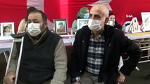 Evlatlarını terörün elinden kurtaran babalardan HDP önündeki ailelere destek