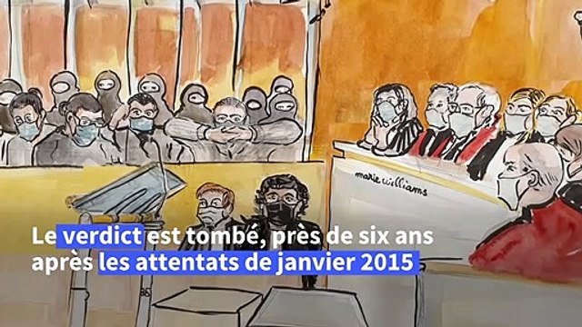 Attentats de janvier 2015 en France: des peines lourdes mais pas maximales