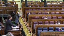 Espinosa de los Monteros censura a los diputados críticos con Vox por su vestimenta, falta de decoro y no estar 