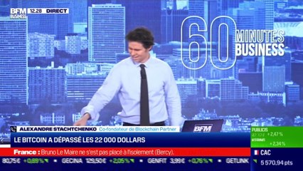 Alexandre Stachtchenko (Blockchain Partner) : Le bitcoin a dépassé les 22 dollars - 17/12