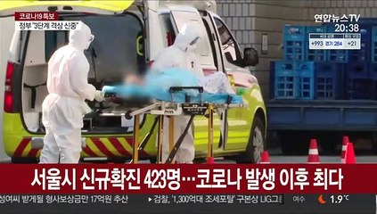 서울서도 병상대기 중 첫사망…'3단계 격상' 대비