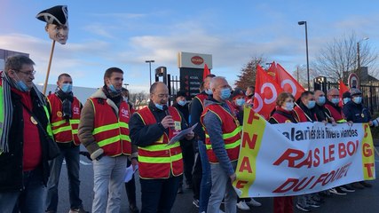 CGT Bigard : pique-nique et manifestation en ville