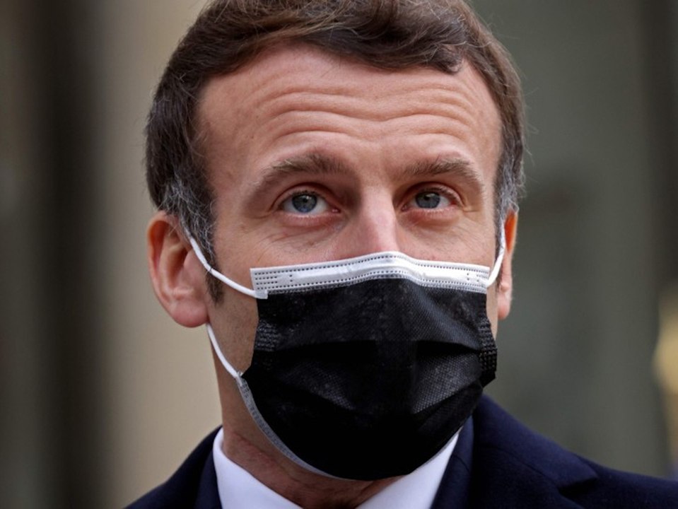 Frankreichs Präsident Emmanuel Macron hat Corona