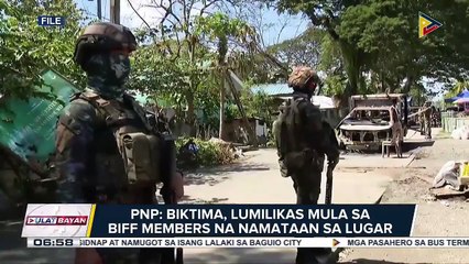 Buntis, patay matapos tamaan ng bomba sa Maguindanao
