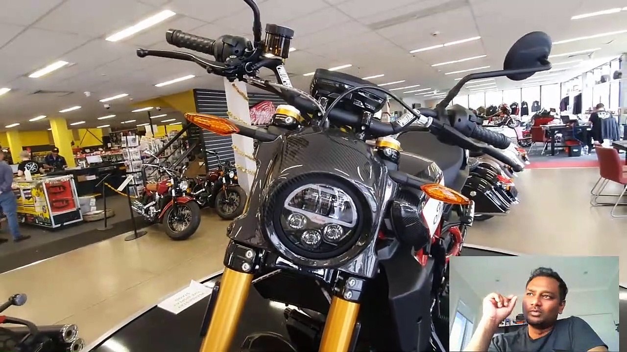 Indian FTR 1200 Walkaround Spec Talk Comparison with Ducati Scrambler Features and Looks