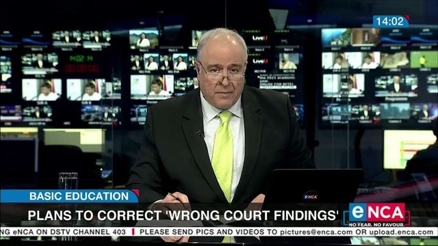 Motshekga plans to correct 'wrong court findings'