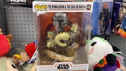 Star Wars the Mandalorian & Child on Bantha