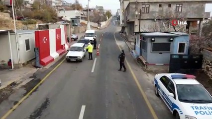 Diyarbakır polisinden görülmemiş hizmet: Kısıtlamada drone ile ilaç dağıtıldı