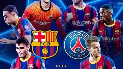 MACTHDAY!! BARCELONA VS PSG (6-1), MESSI LUAR BIASA