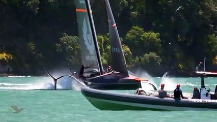 Monocoque à foils AC75 Britannia