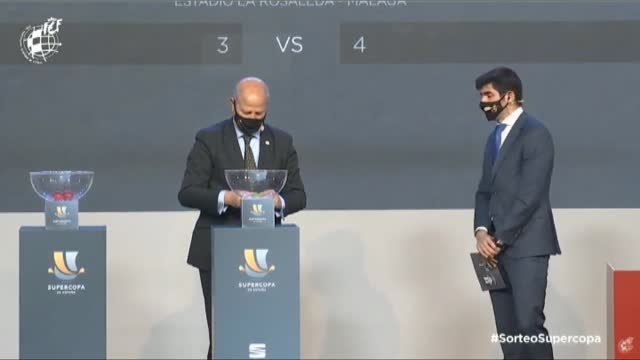 Real Sociedad-Barcelona y Real Madrid-Athletic son las semifinales de la Supercopa de España