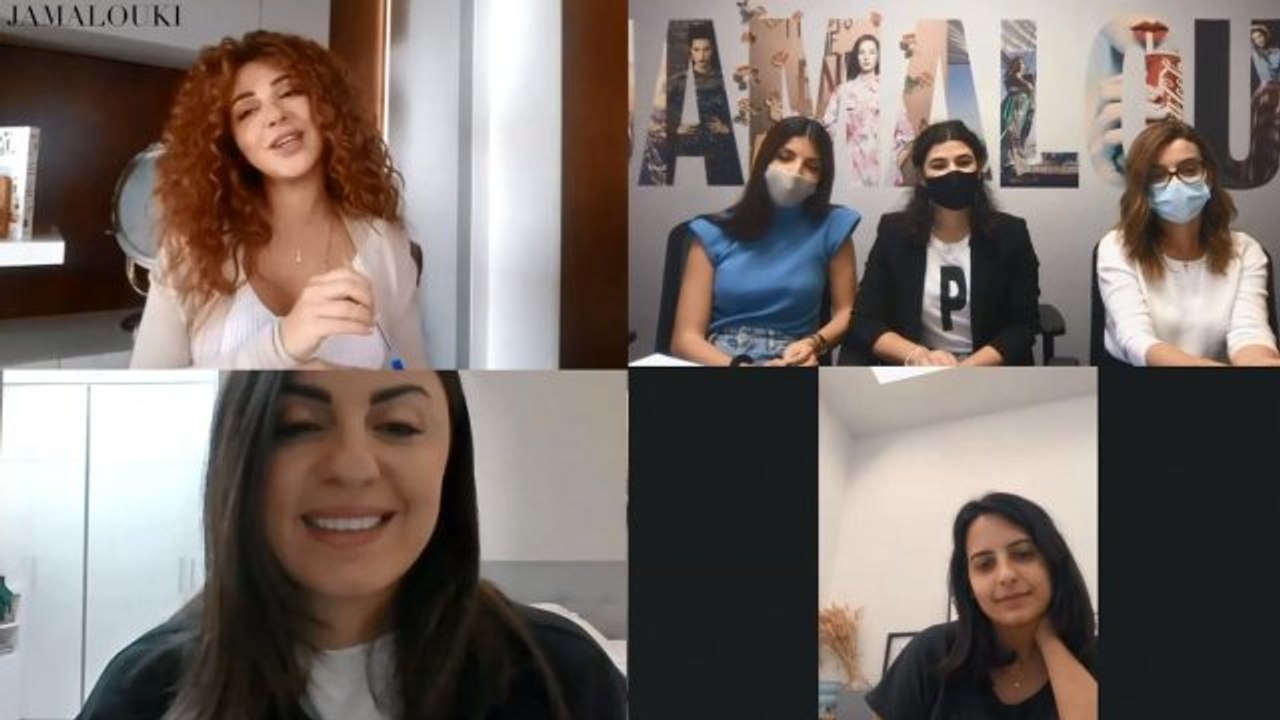 تحضيرات ميريام فارس وفريق جمالكِ لعدد ديسمبر 20...