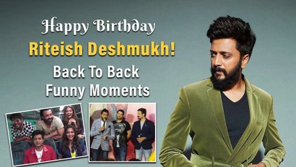 Riteish Deshmukh Birthday: Watch His Back To Back Funny Moments From Events | Trolling Reporters