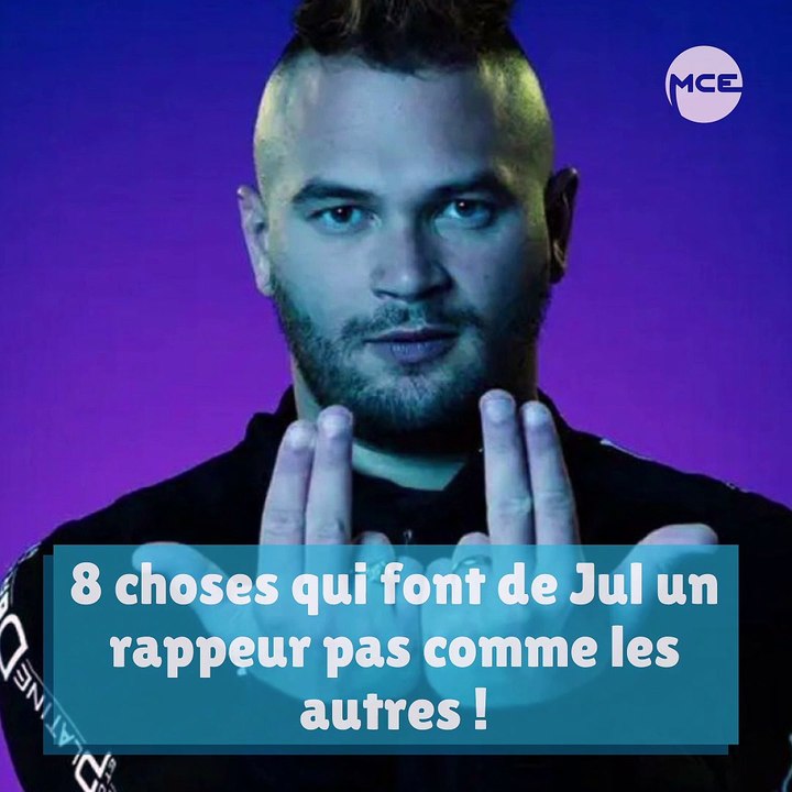 8 choses qui font de Jul un rappeur vraiment pas comme les autres !