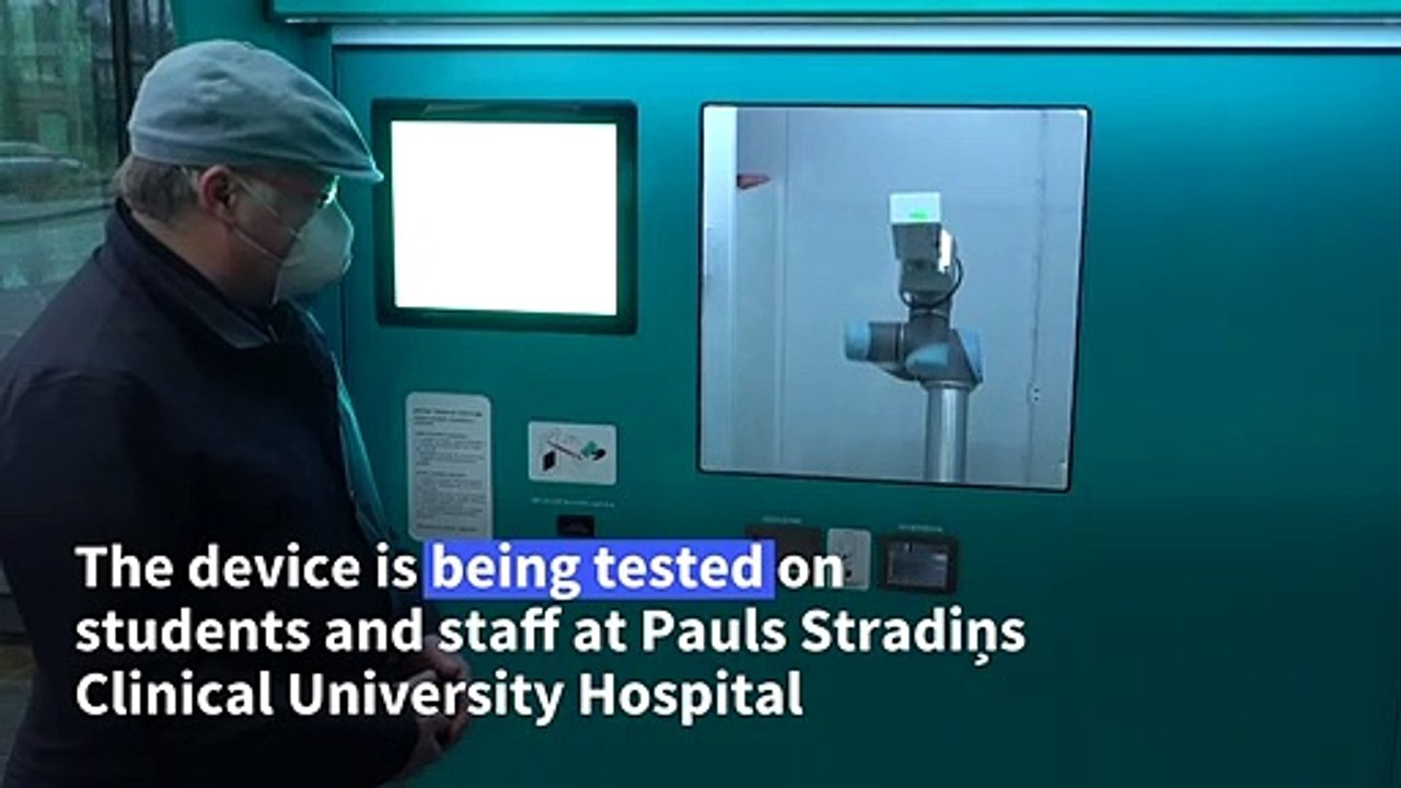 Latvia pioneers automated virus test centre