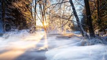 beautiful winter video, beautiful winter around the world, winter scenes relaxing music