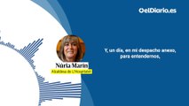 La alcaldesa de L'Hospitalet, Núria Marín, explica que no se opuso a que un concejal del PSC denunciara irregularidades en el Consell Esportiu