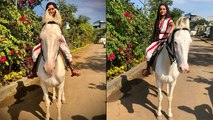 Ishita Ganguly’s Love For Horse Riding Revealed On Sets Of Vighnaharta Ganesh