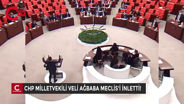 Veli Ağbaba'dan Meclis'te tarihi konuşma! Haram olsun, zıkkım olsun!