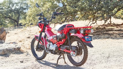 2021 Honda Trail 125 ABS Review | First Ride