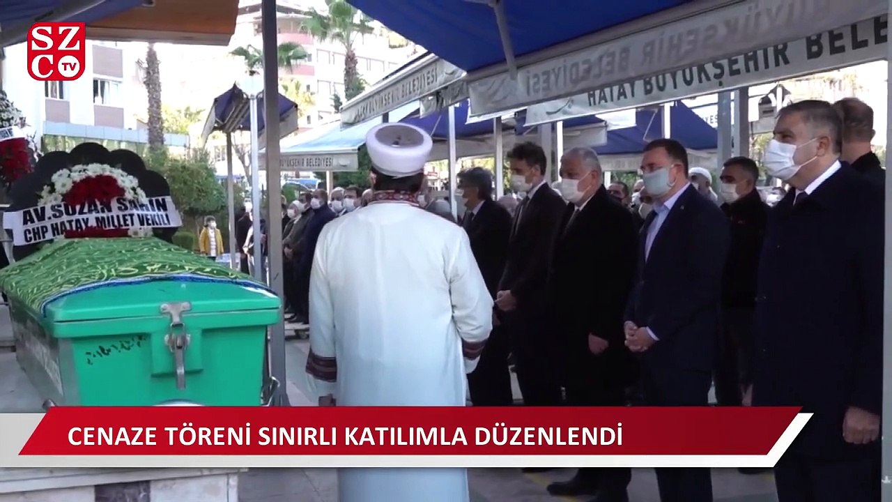 Hatay Büyükşehir Belediye Başkanı Savaş’ın annesi toprağa verildi