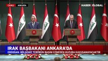 Cumhurbaşkanı Erdoğan ile Irak Başbakanı Kazımi görüşmesinde terörle mücadele vurgusu