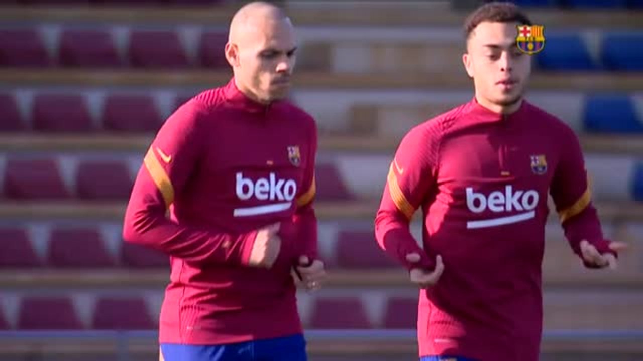 El Barcelona regresa a los entrenamientos tras su victoria ante la Real Sociedad