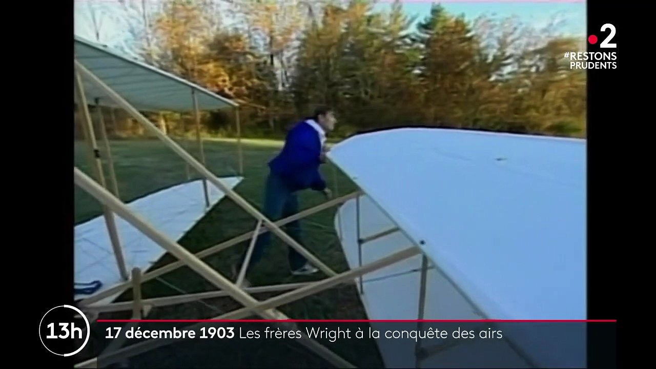 Aviation : le 17 décembre 1903, le premier vol des frères Wright