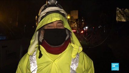 Snowstorm blankets US east coast, threatening vaccine rollout