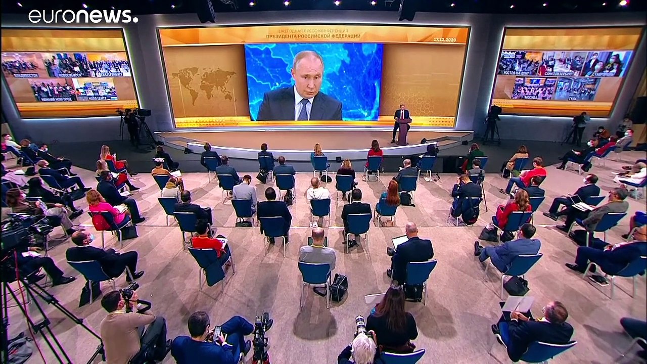 Putin auf Jahrespressekonferenz: 'Wer ist schon Nawalny'