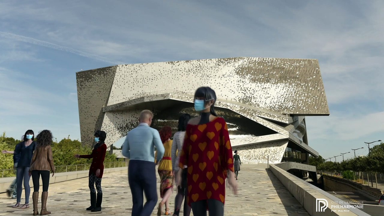 Les mesures sanitaires de la Philharmonie de Paris