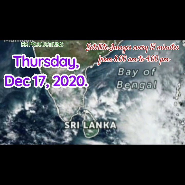 Dec 17, Thu, 2020 | Satellite Images | 8 am to 4 pm. (8 hours).