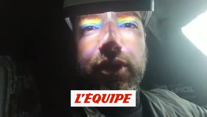 Séance de luminothérapie pour Damien Seguin - Voile - Vendée Globe