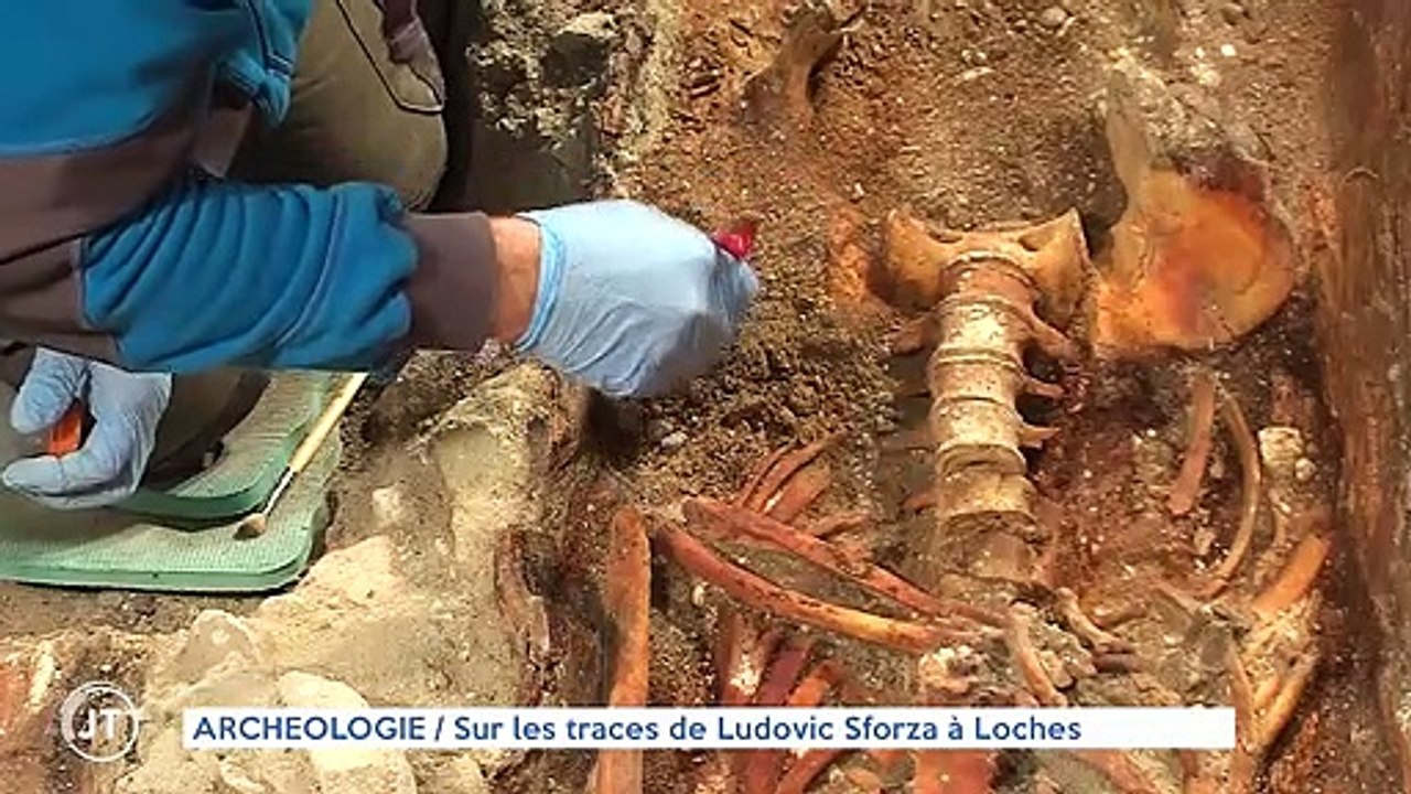 ARCHÉOLOGIE / Sur les traces de Ludovic Sforza à Loches