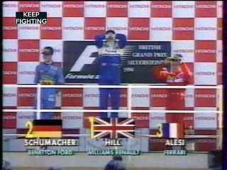 556 F1 08 GP Grande-Bretagne 1994 P8