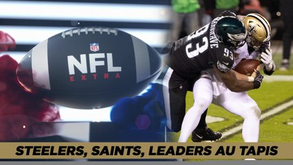 NFL Extra : Steelers et Saints, leaders au tapis