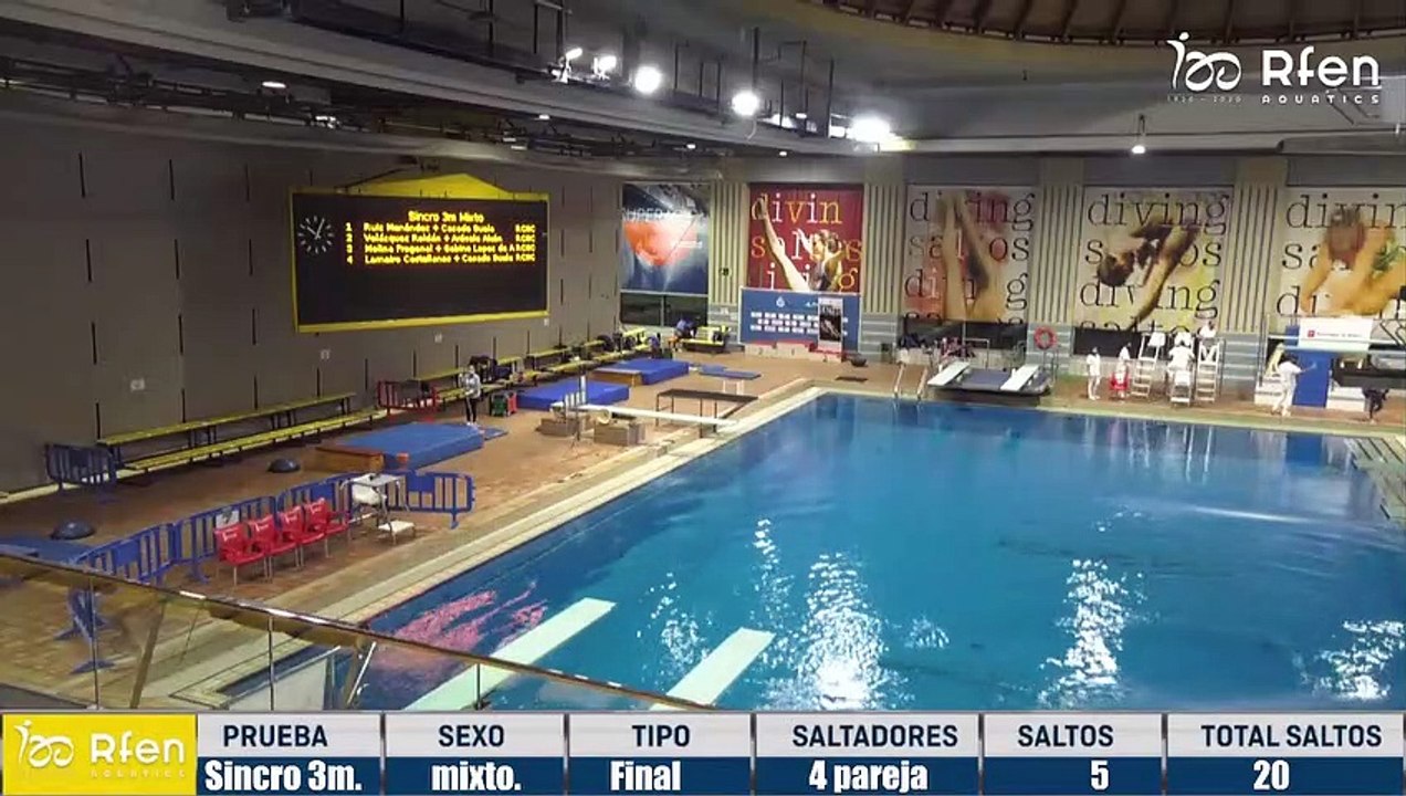 Campeonato de España de Invierno Absoluto de Saltos -  Final 3 metros sincronizados mixtos